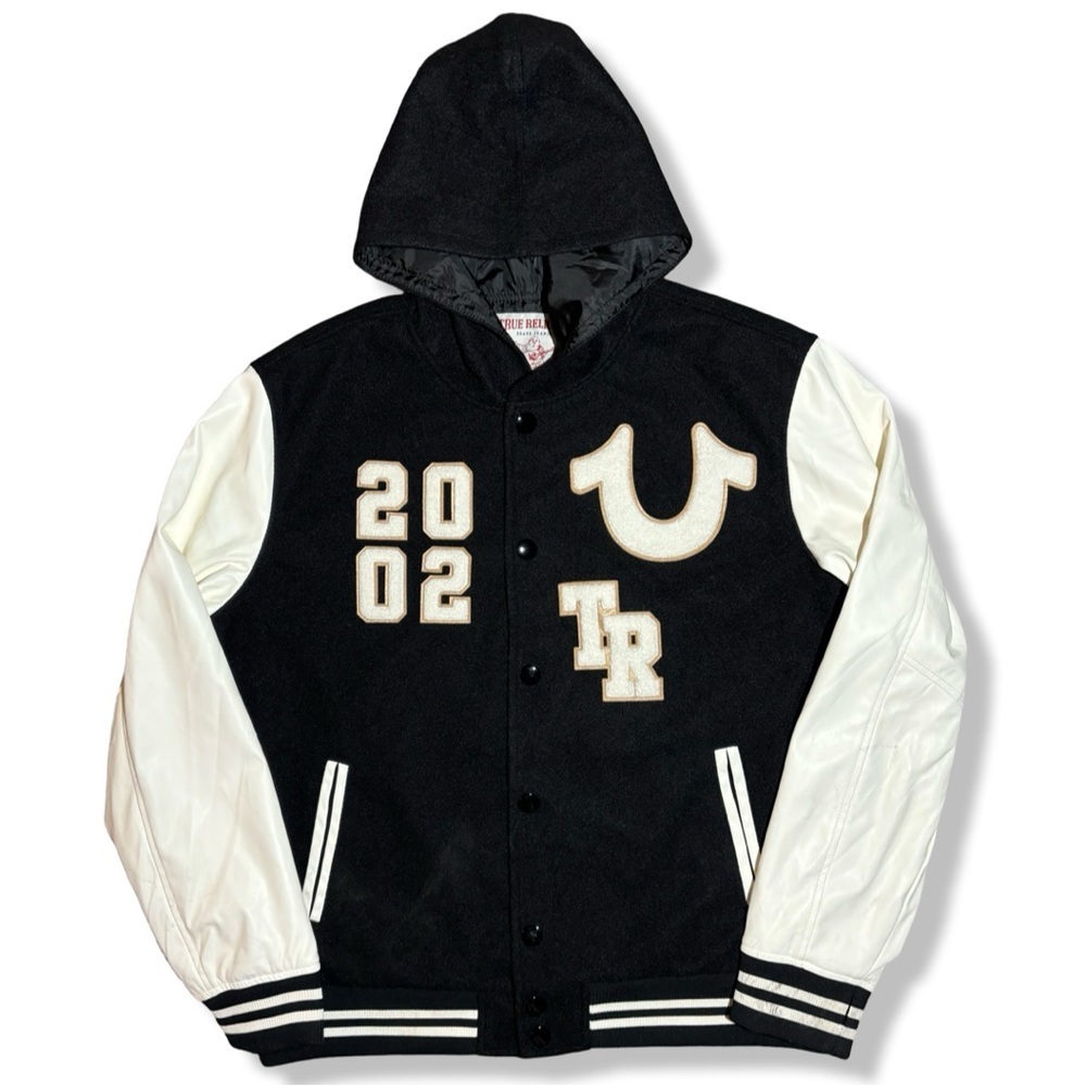True Religion Varsity Hoodie Jacket